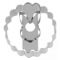 Preview: Linzer Cookie Cutter - Rabbit Head